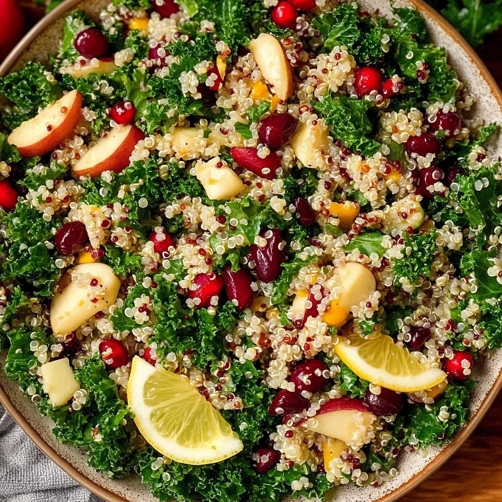 Kale Quinoa Salad – With Zesty Lemon Dressing You’ll Love