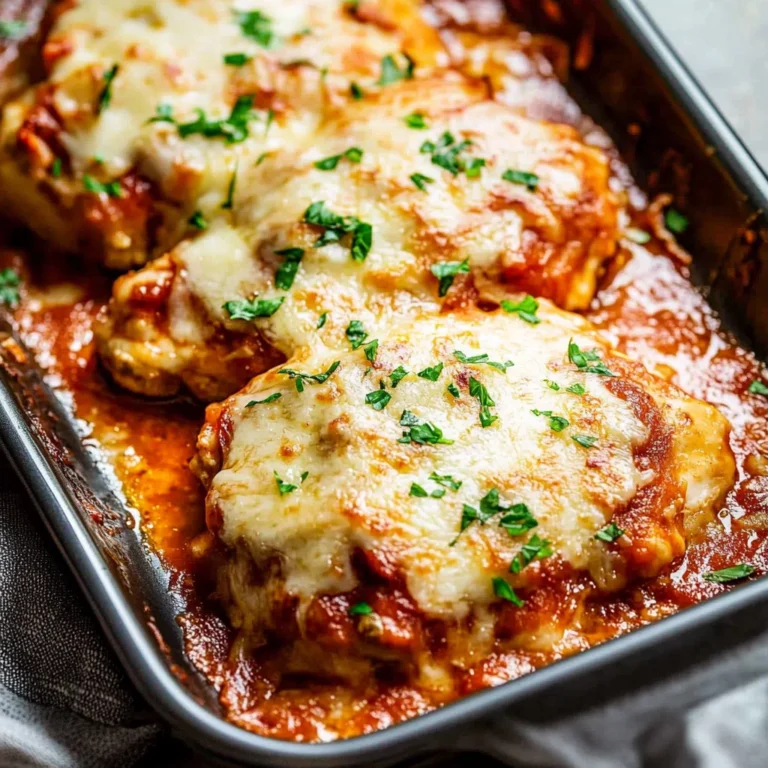 Keto Chicken Parmesan Casserole: Comforting and Delicious