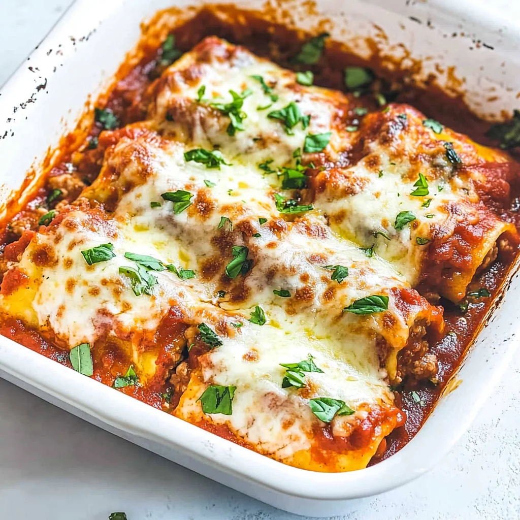 Lasagna Roll Ups Recipe: Cheesy, Comforting Delights