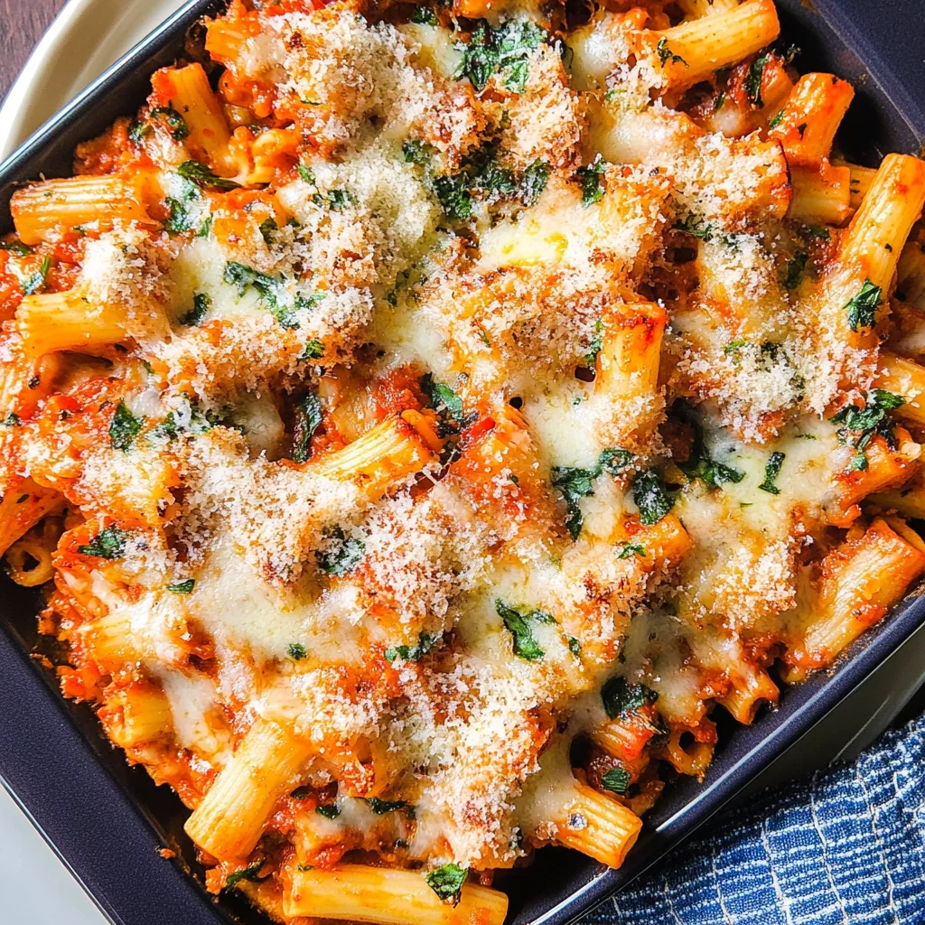 Million Dollar Baked Ziti: Comforting and Cheesy Bliss