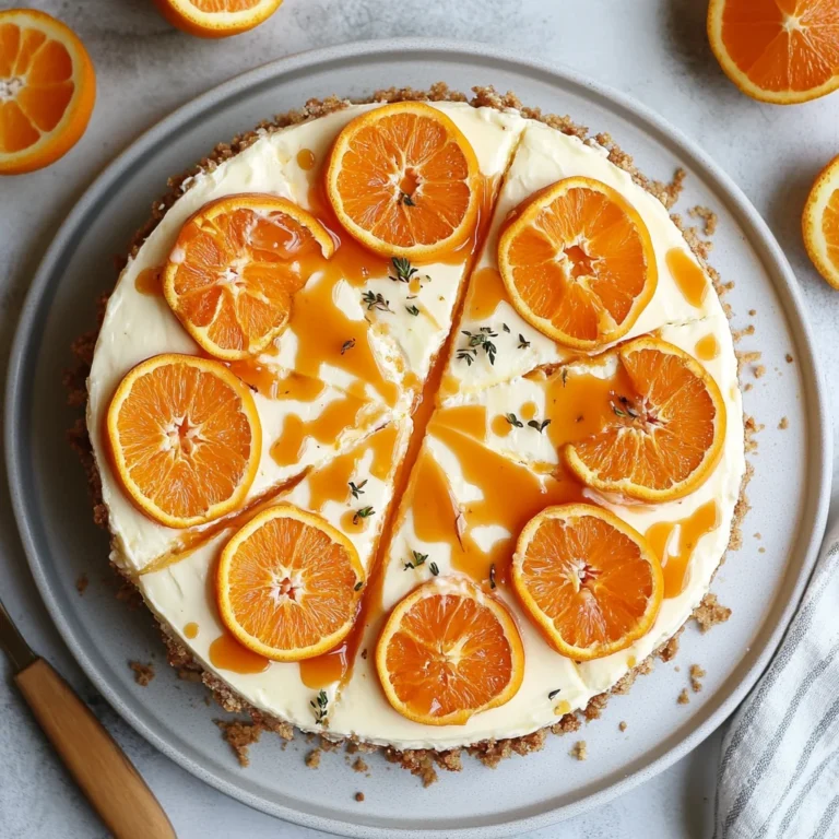 No-Bake Orange Creamsicle Cheesecake: Dreamy Delight Awaits