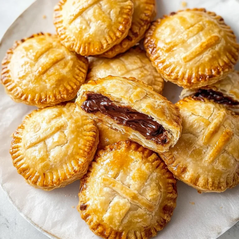 Nutella Mummy Hand Pies: Spookily Delicious Treats