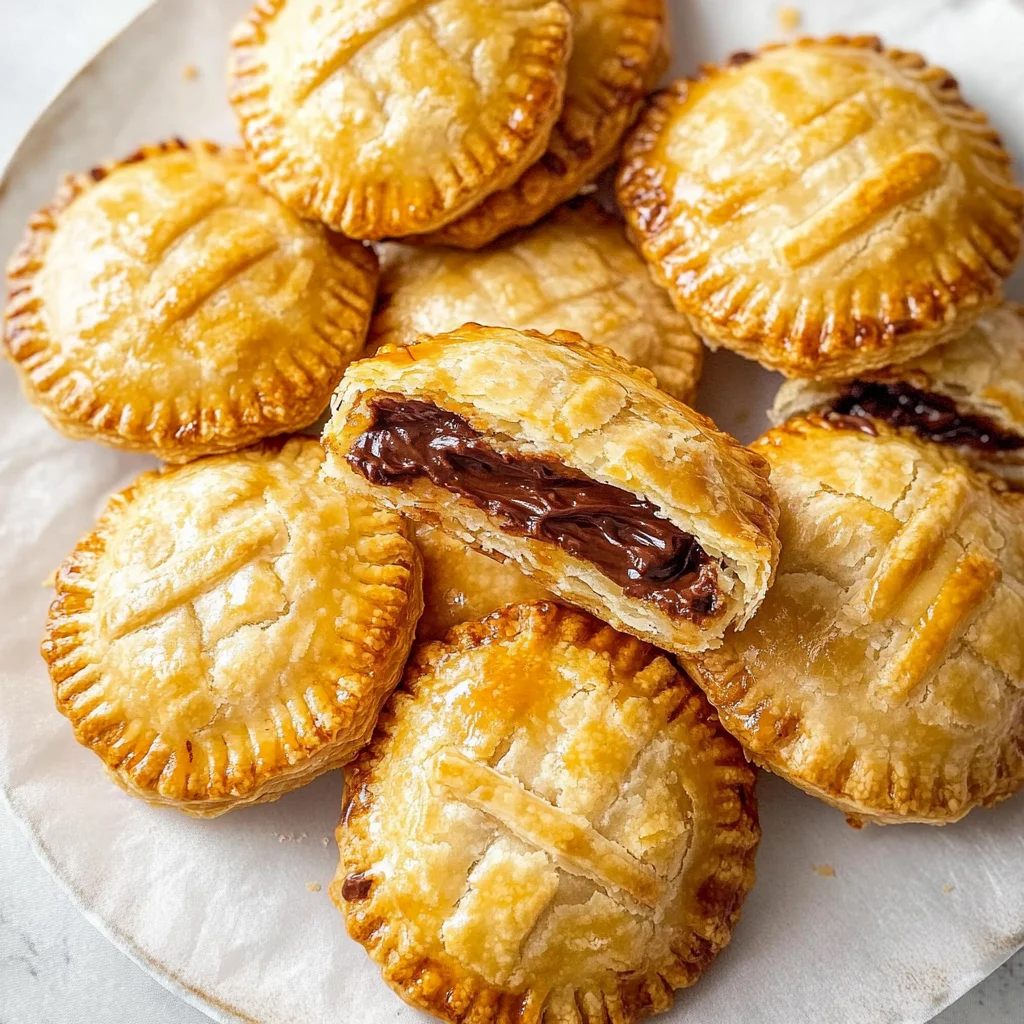 Nutella Mummy Hand Pies: Spookily Delicious Treats