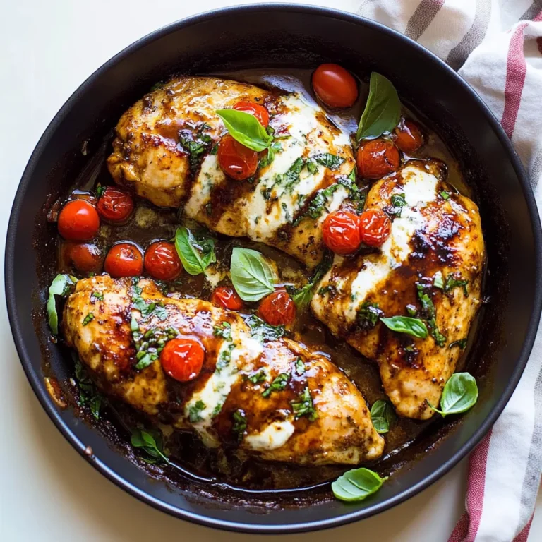 One Pan Balsamic Chicken: A Flavorful Dinner Delight