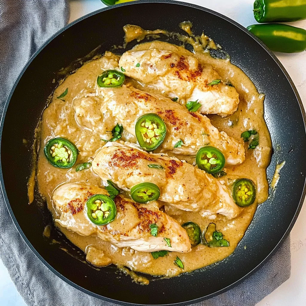 One Pan Cheesy Jalapeño Chicken Recipe: A Flavor Explosion