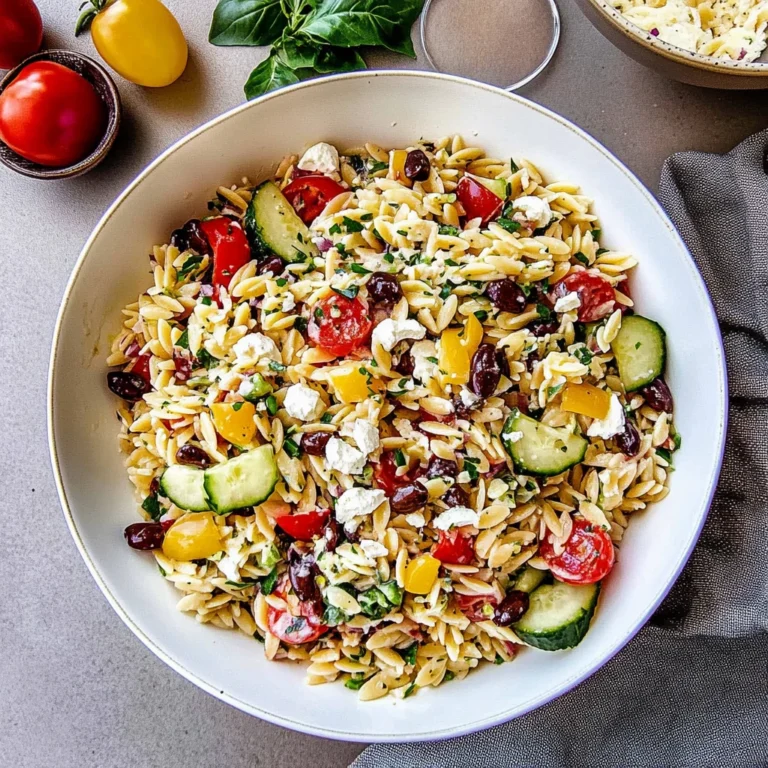 Orzo Salad: A Flavor-Packed Summer Delight