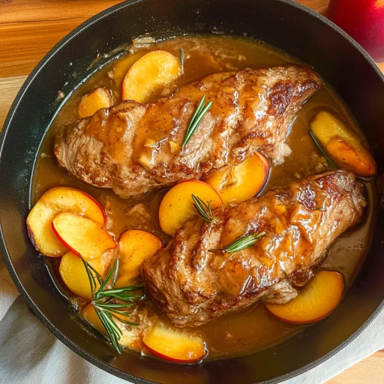 Peach Glazed Pork Tenderloin: Sweet and Savory Delight