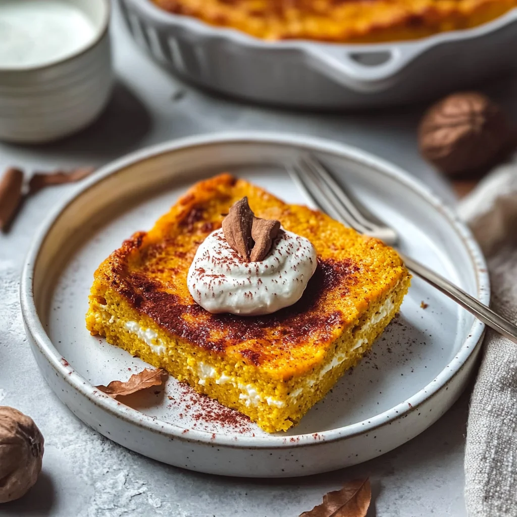 Pumpkin Cottage Cheese Bake: Healthy Fall Delight