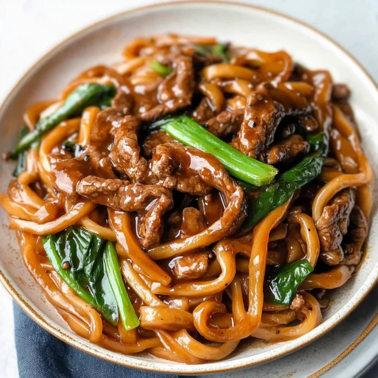 Quick and Flavorful Beef Black Pepper Udon: Easy Delight