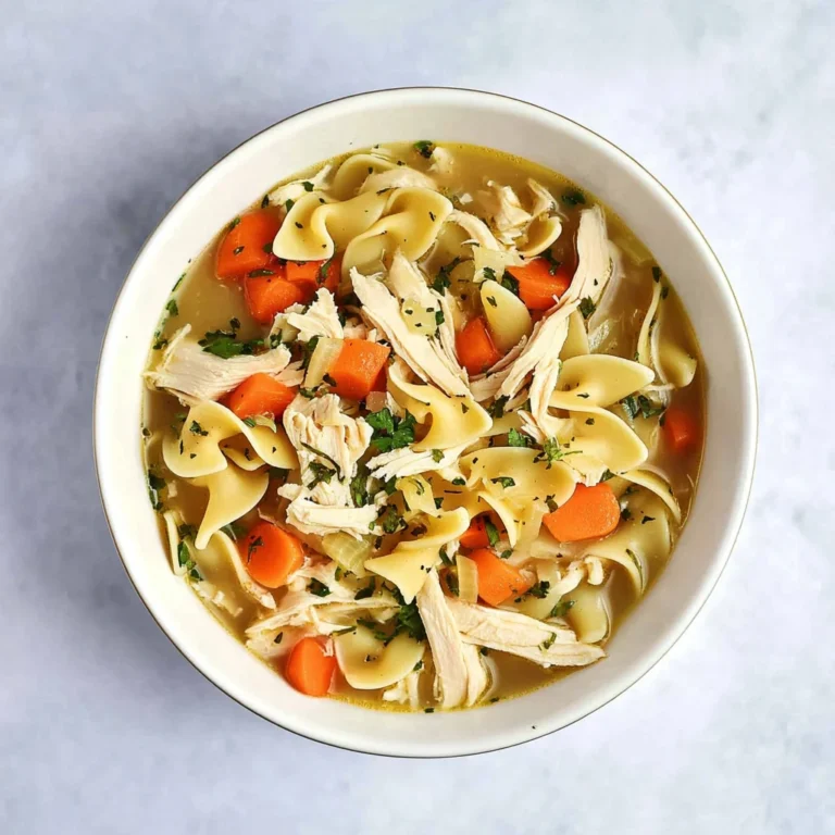 Slow Cooker Chicken Noodle Soup: Cozy and Comforting Delight