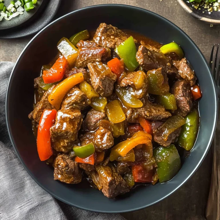 Slow Cooker Pepper Steak Recipe: A Savory Delight at Home