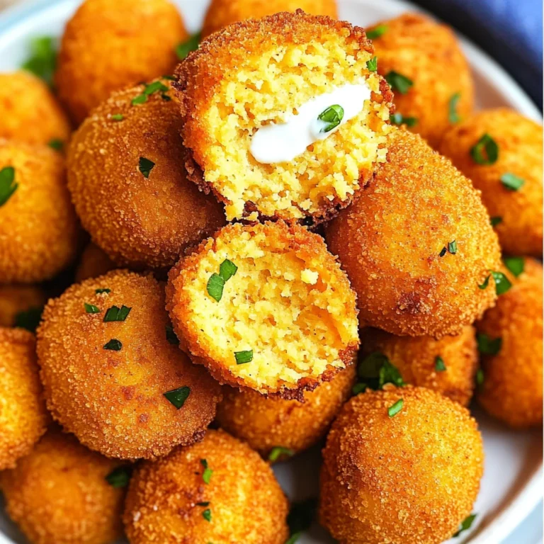 Sweet Potato Hushpuppies: Crispy and Irresistibly Sweet