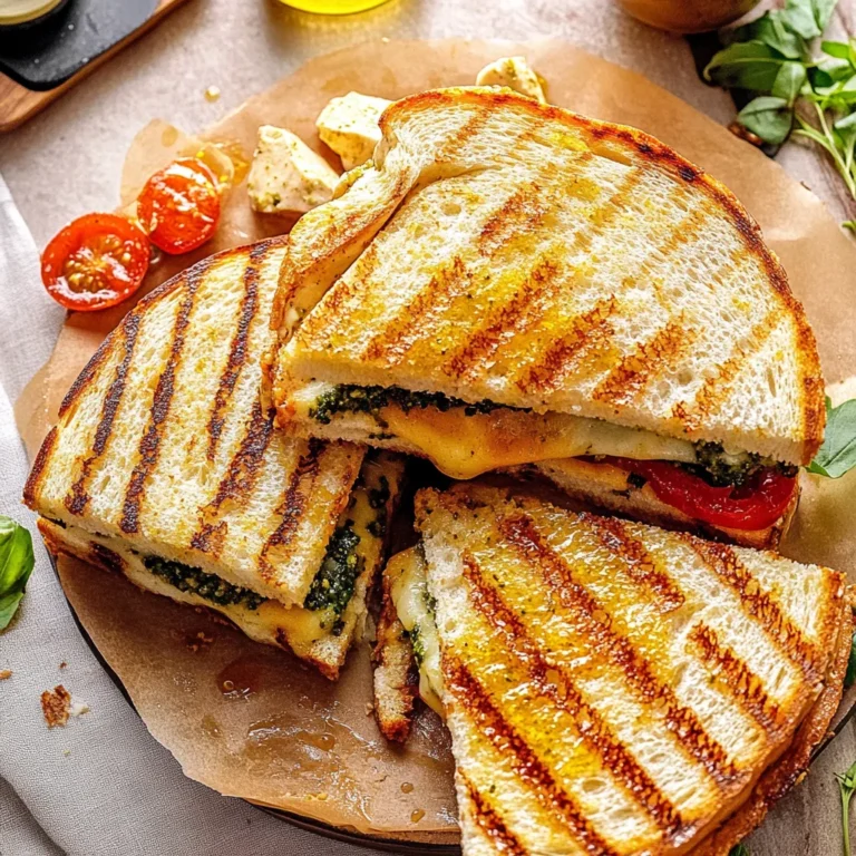 Turkey Pesto Panini Recipe: Love at First Bite!