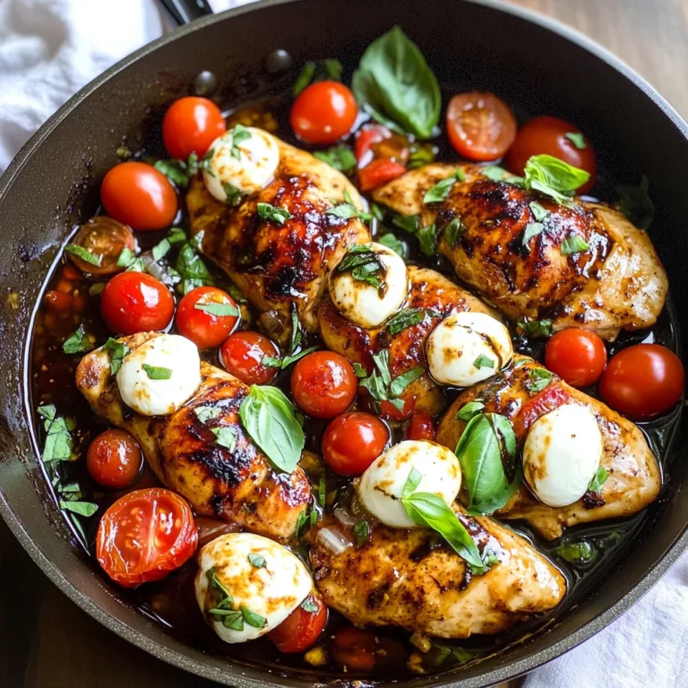 Balsamic Glazed One Pan Chicken