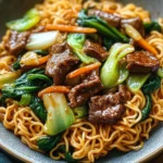 Beef Pan-Fried Noodles