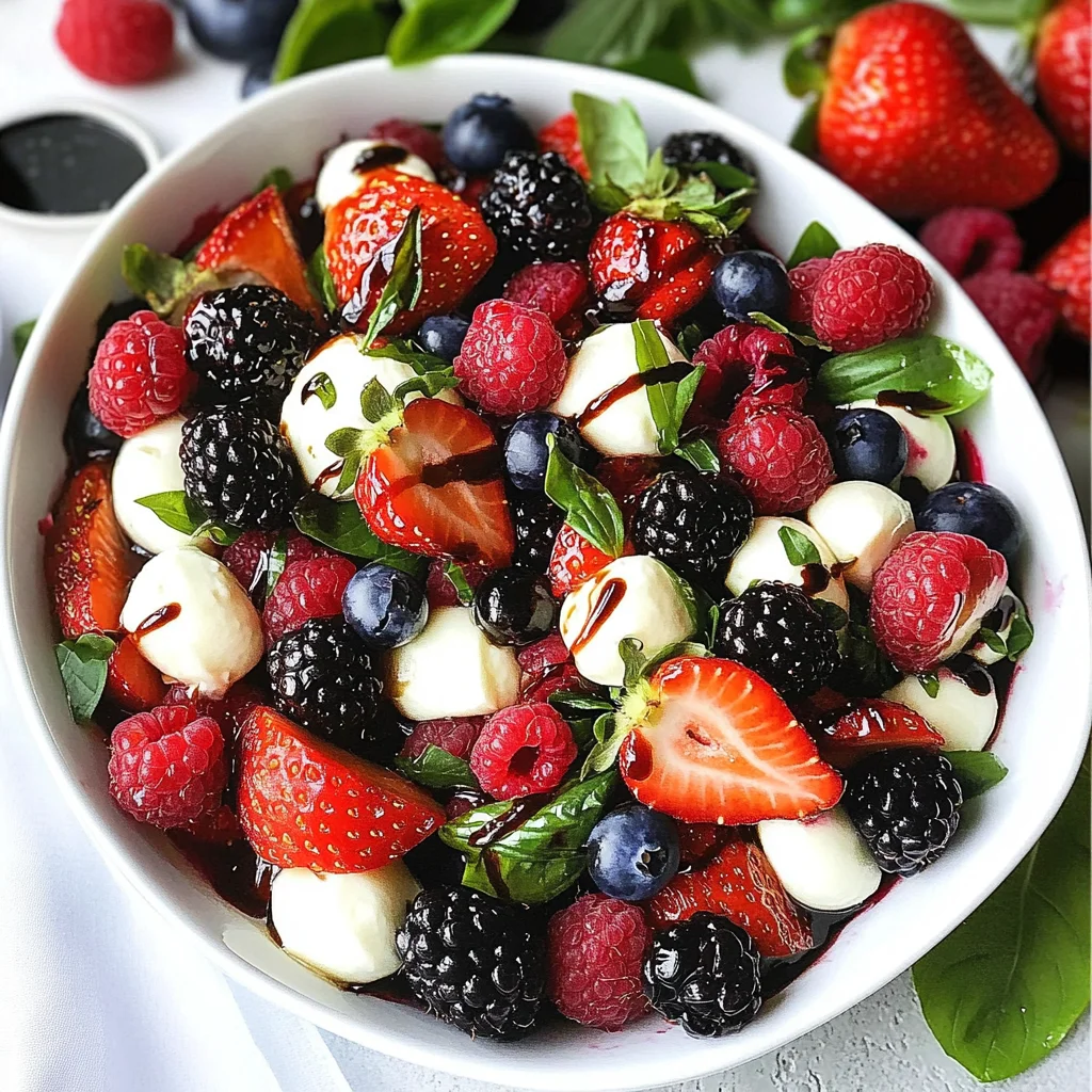 Berry Caprese Salad