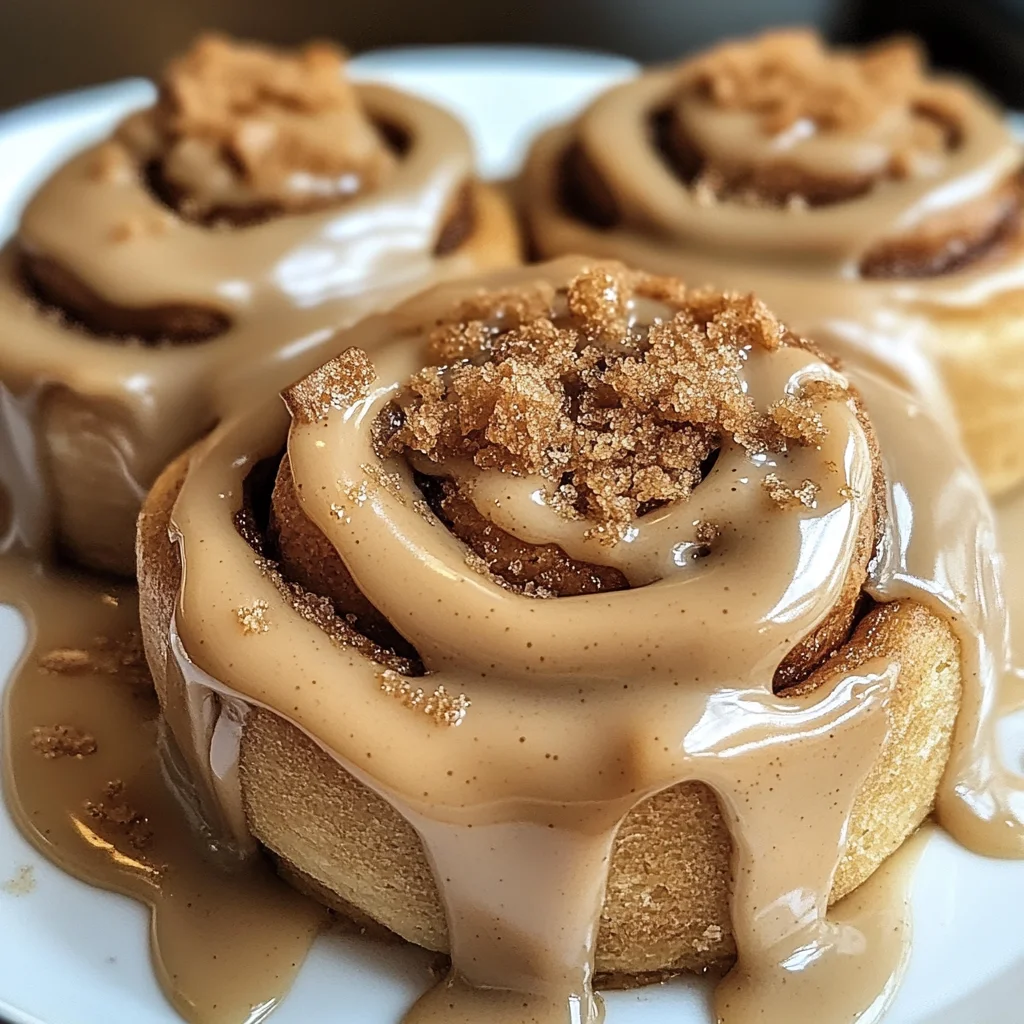 Biscoff Cookie Butter Cinnamon Rolls Recipe delights everyone!