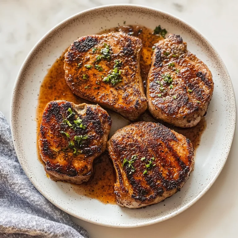 Boneless Pork Chops Recipe: Juicy and Flavor-Packed Delight