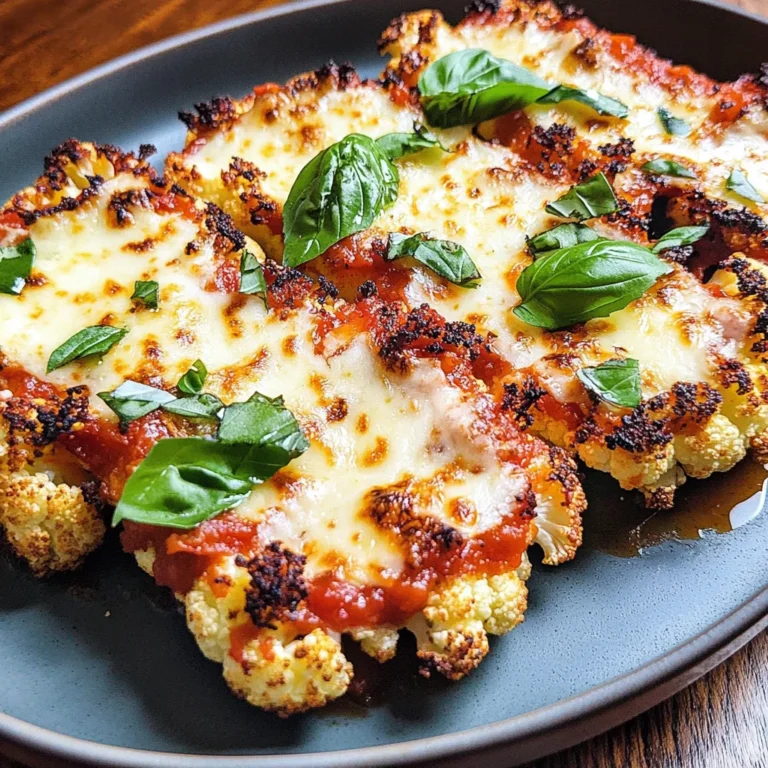 Cauliflower Parmesan