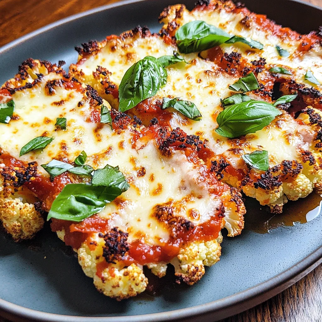 Cauliflower Parmesan