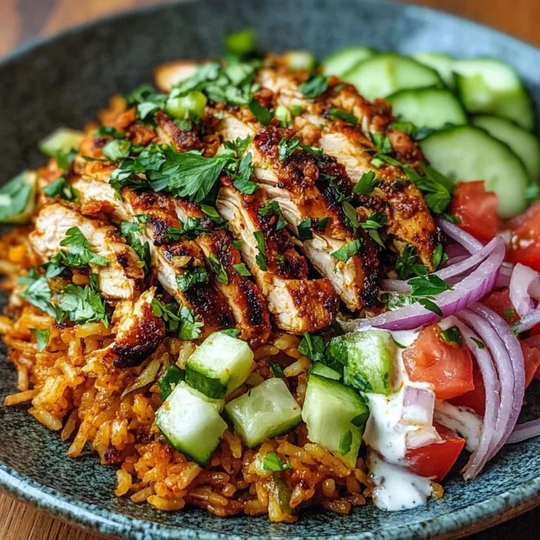 Chicken Shawarma Crispy Rice Salad – Easy Middle Eastern Dinner Recipe