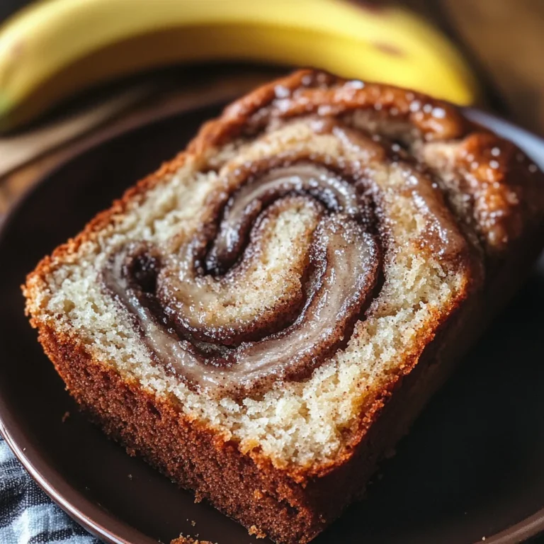 Cinnamon Swirl Banana Bread
