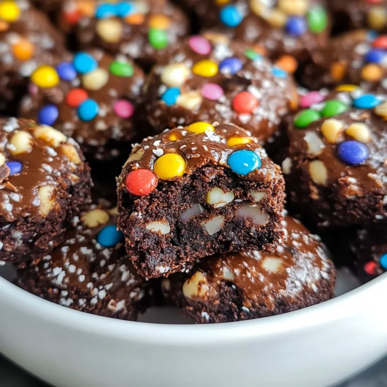 Cosmic Brownie Bites (Healthy & Gluten-Free)