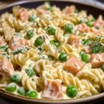 Creamy Hot Smoked Salmon Pasta