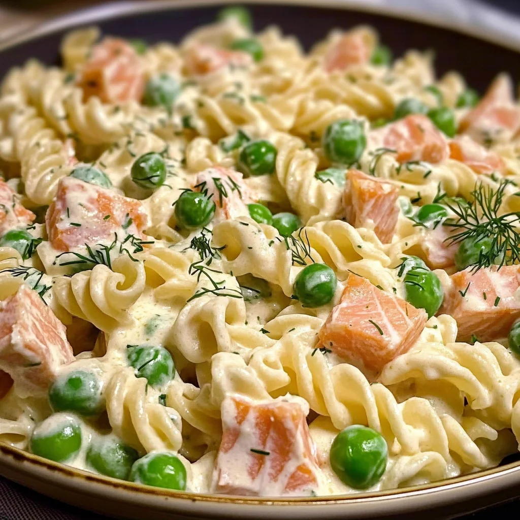 Creamy Hot Smoked Salmon Pasta