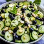Cucumber Blueberry Salad