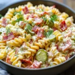 Dill Pickle turkey Bacon Pasta Salad That Will Wow Your Taste Buds