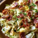 Easy Roasted Cabbage Salad