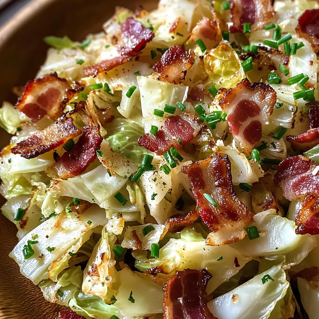 Easy Roasted Cabbage Salad