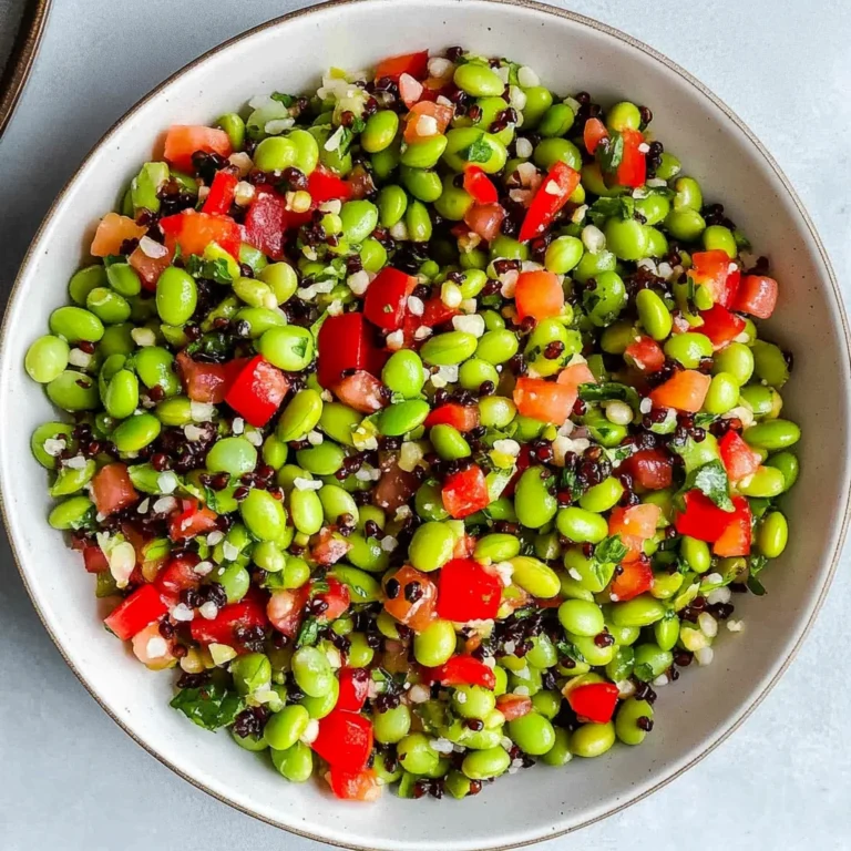Edamame Salad Recipe: Refreshing and Flavor-Packed Delight