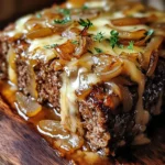 French Onion Meatloaf