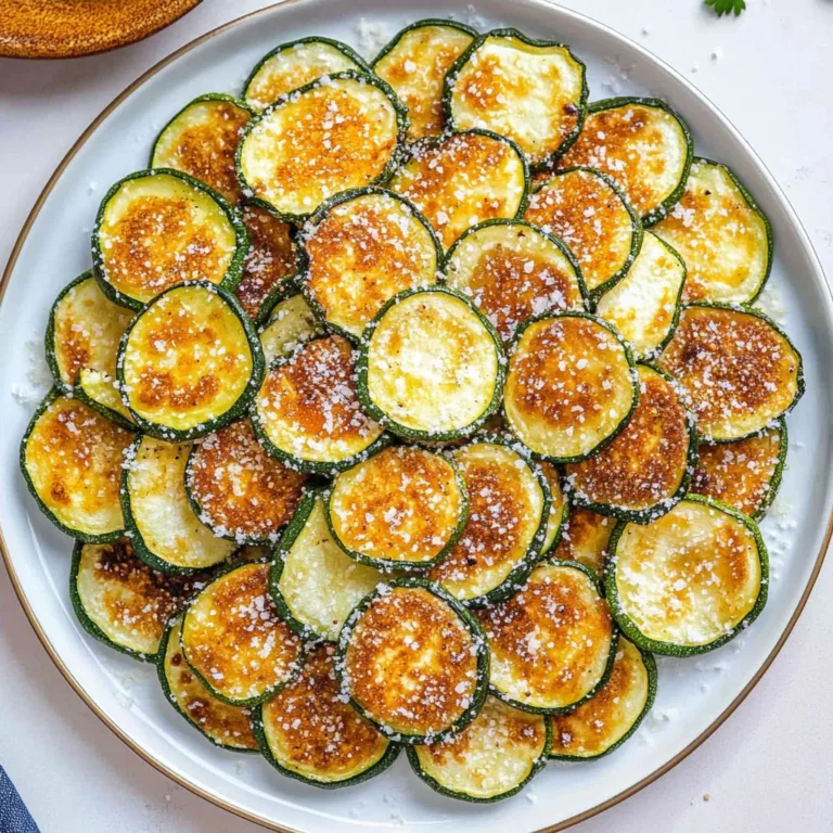 Garlic Parmesan Air Fryer Zucchini Chips: Crispy Delight