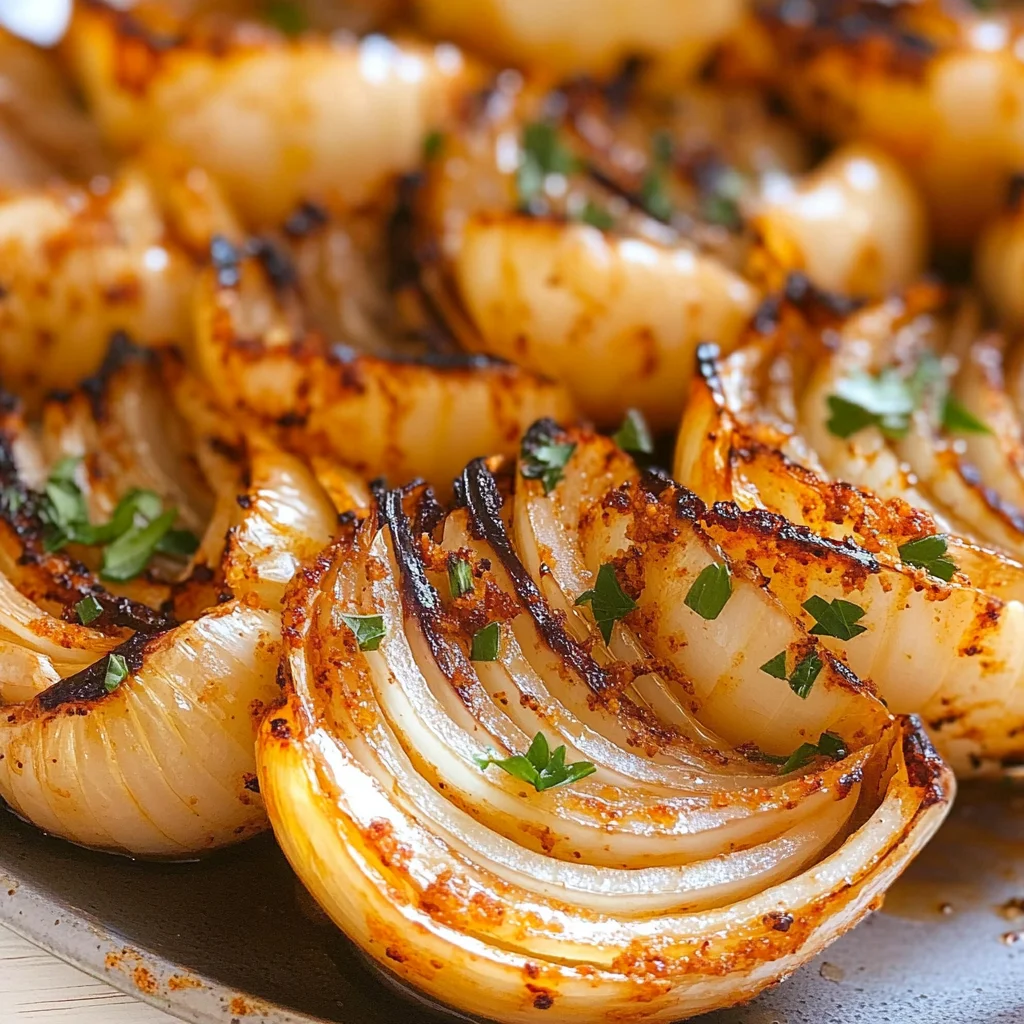 Grilled Onion Blossoms