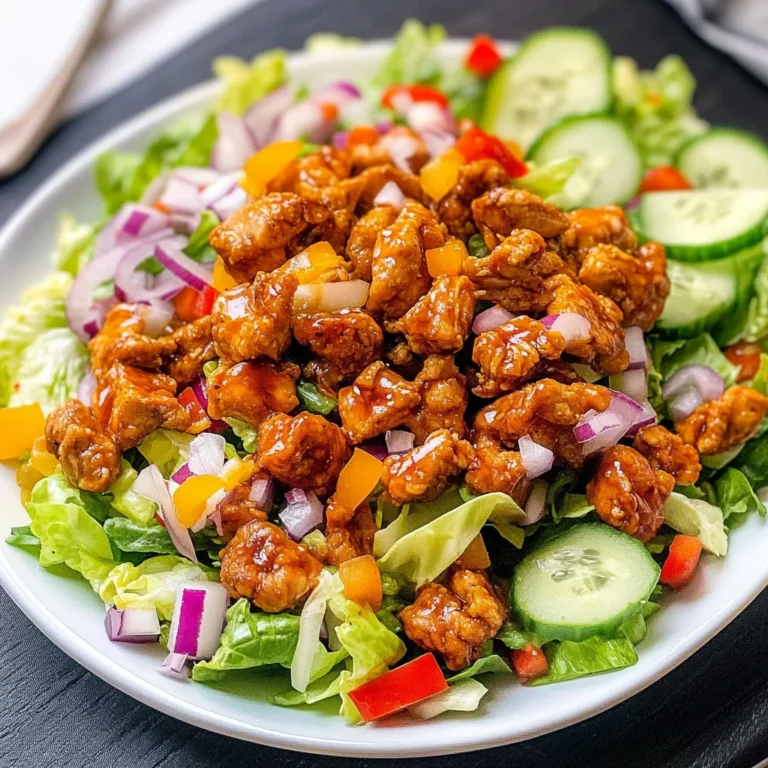 Honey Hot Chicken Salad