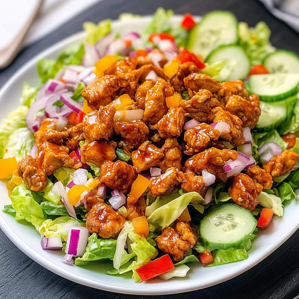 Honey Hot Chicken Salad