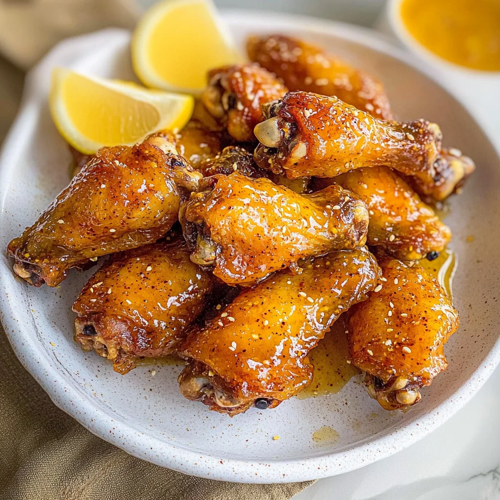 Honey Lemon Pepper Wings