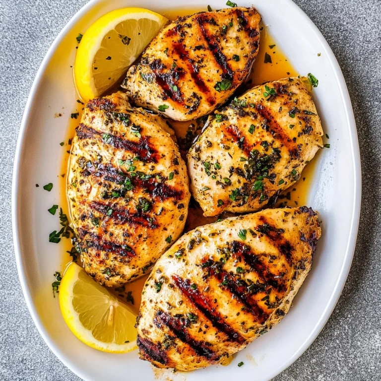 Juicy Mediterranean Chicken Marinade: A Taste of Greece
