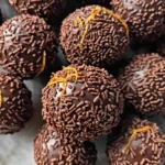 Juicy Orange Chocolate Christmas Truffles