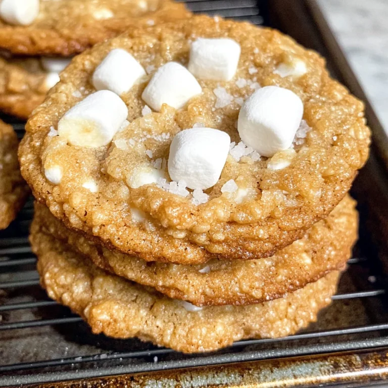 Marshmallow Crispy Cookies (Costco Copycat)