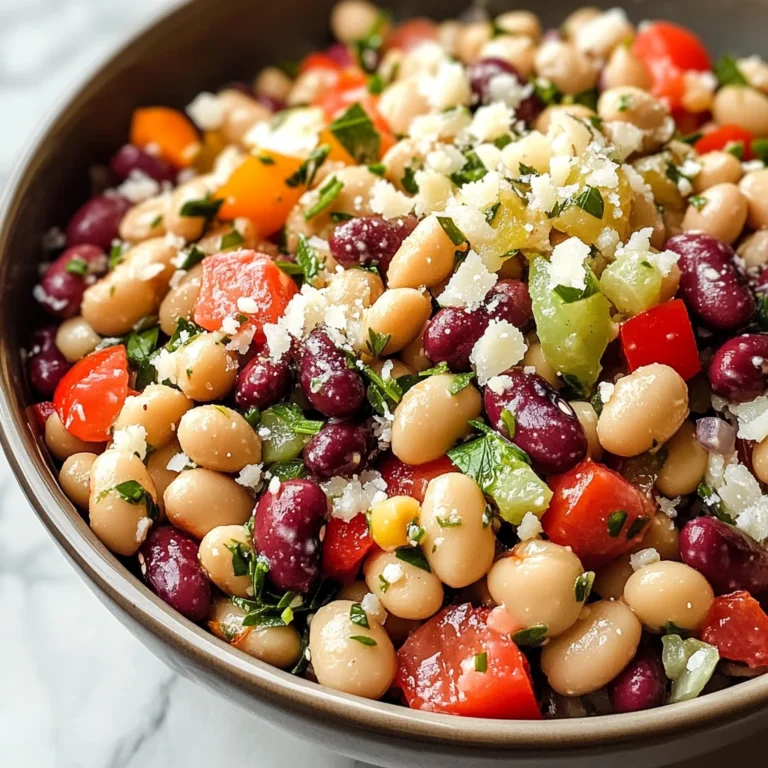 Mediterranean Bean Salad