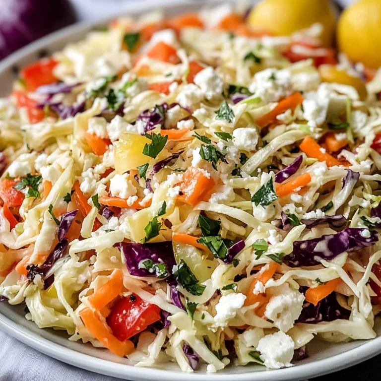 Mediterranean Coleslaw