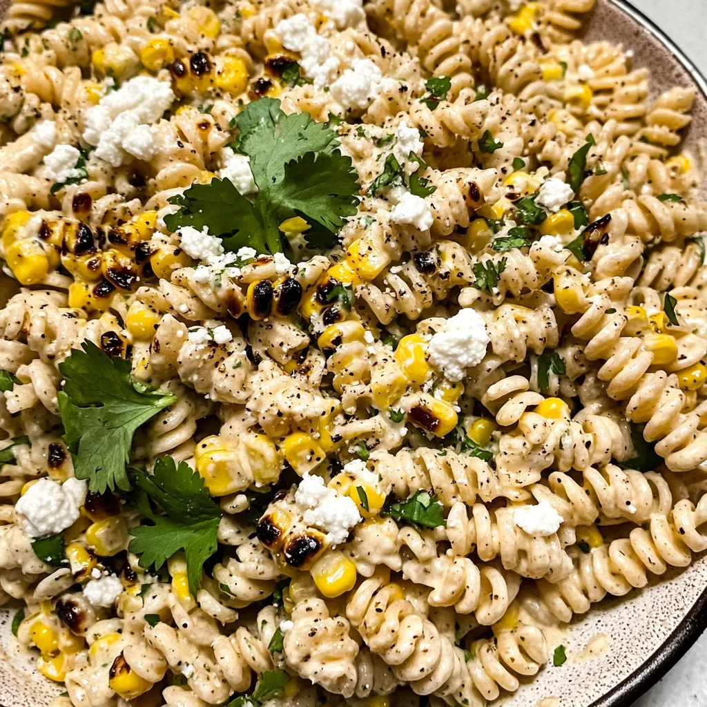 Mexican Street Corn Pasta Salad