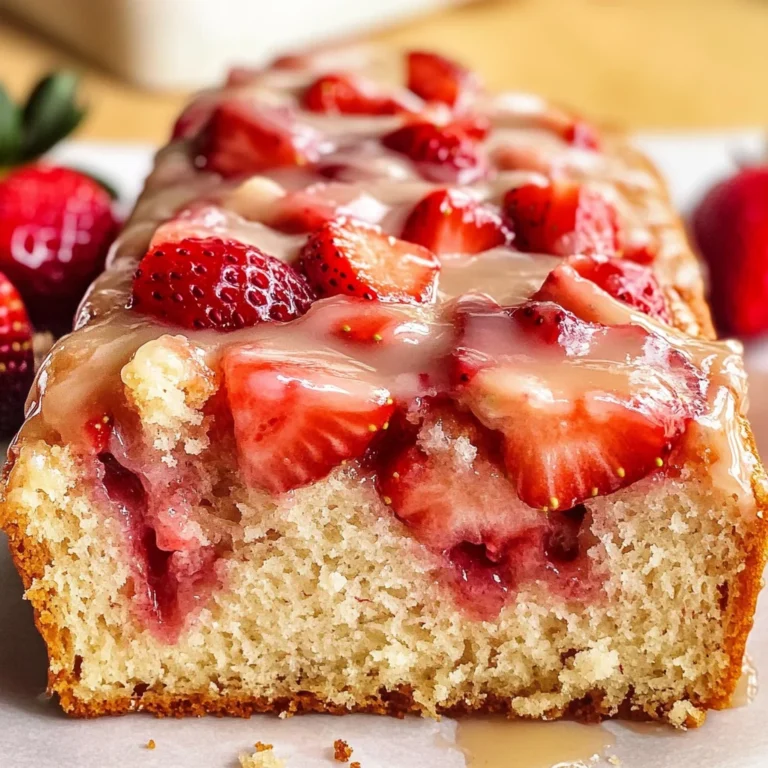 Moist Strawberry Bread (One Bowl)