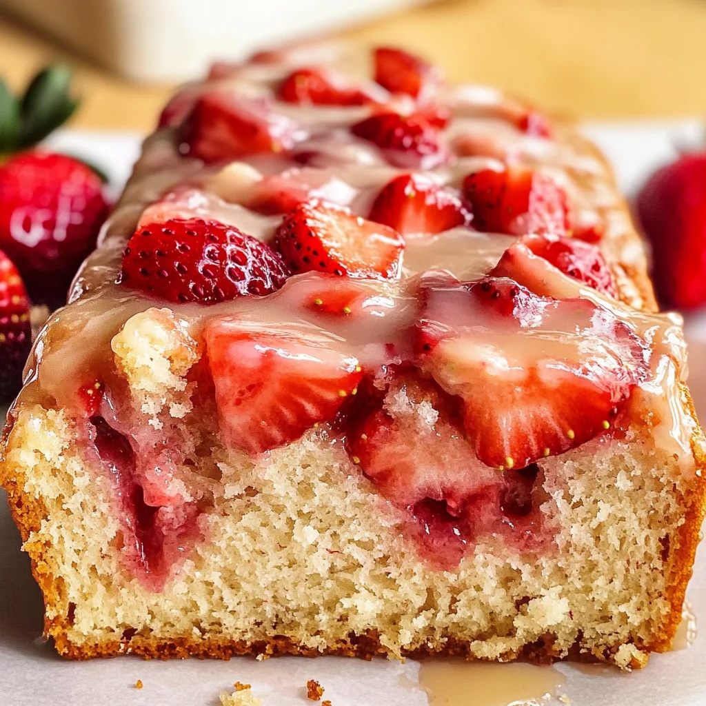 Moist Strawberry Bread (One Bowl)