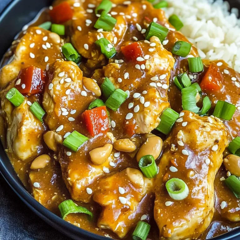 Peanut Butter Chicken