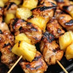 Pineapple Chicken Kebabs Recipe
